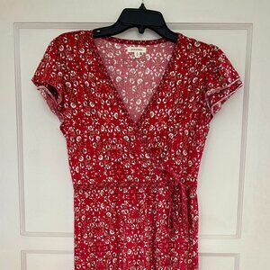 Max Studio Floral Maxi Wrap Dress l Size 2